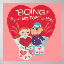 Vintage Valentines Day Print