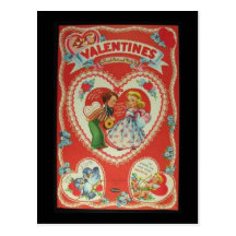 Vintage Valentines Post Cards