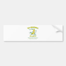 Vintage Vamonos Pest Bumper Sticker