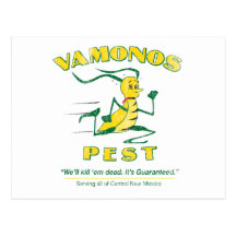 Vintage Vamonos Pest Postcards