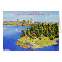 Vintage Vancouver Island Greeting Card