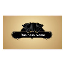 Vintage Vector Cream: Professional Business Card