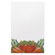 Vintage Vegetables Stationery