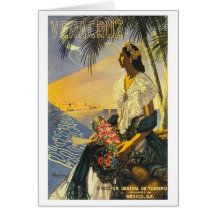Vintage Veracruz Greeting Cards