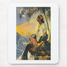 Vintage Veracruz Mouse Pad