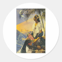 Vintage Veracruz Sticker