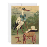 Vintage Victorian Baby Shower Invitation