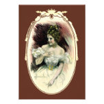 Vintage Victorian Bridal Portrait Invites