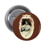 Vintage Victorian Bridal Portrait Pin