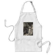 Vintage Victorian Bride with Photographer Aprons