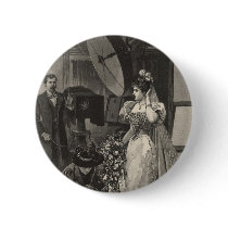 Vintage Victorian Bride with Photographer Button