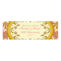 Vintage Victorian Daisy Floral Favour Tags