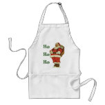 Vintage Victorian Die Cut Jolly Santa Claus w Toys Aprons