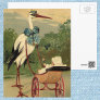 Vintage Victorian Stork and Baby Carriage Postcards