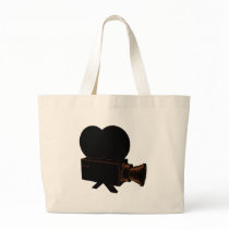 Vintage Video Tote Bags