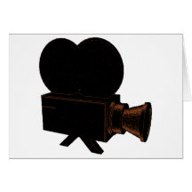 Vintage Video Greeting Card