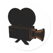 Vintage Video Sticker