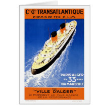 Vintage Ville D'Alger Cards