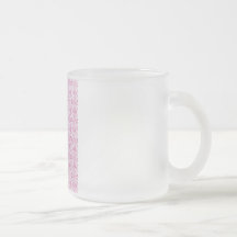 Vintage Vines White Pink Coffee Mug