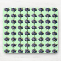 Vintage Violets Mousepad