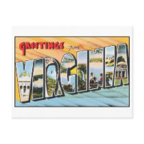 Vintage Virginia Postcard