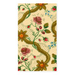 Vintage Wallpaper bookmark Business Card Templates