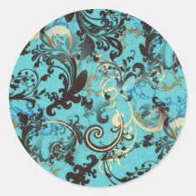Vintage Wallpaper Sticker