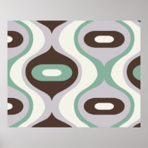 Vintage waves posters