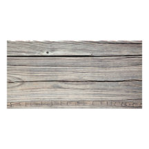 Vintage Weathered Wood Background - Old Board Photo Cards