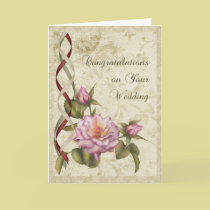 Vintage Wedding cards