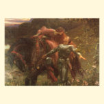 Vintage Wedding, La Belle Dame sans Merci, Dicksee invitations