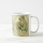 Vintage Wedding, Victorian Bride Bridal Portrait Coffee Mugs
