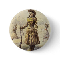 Vintage Western Cowgirl Miss Annie Oakley Pins
