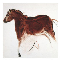 Vintage Wild Horse Cave Painting Invitations invitations
