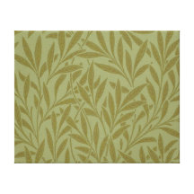 Vintage Willow William Morris Wallpaper Design Gallery Wrap Canvas