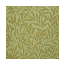 Vintage Willow William Morris Wallpaper Design Canvas Print