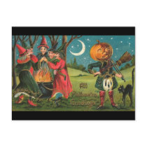 Vintage Witches Postcard