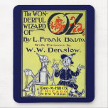 Vintage Wizard of Oz Book Cover Mouse Pads