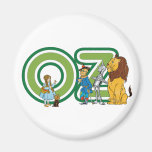 Vintage Wizard of Oz Characters and Letters Refrigerator Magnets