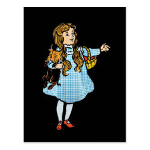 Vintage Wizard of Oz Postcard