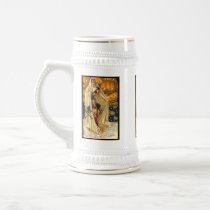 Vintage Woman with Cape Halloween Mug