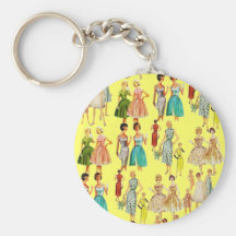 Vintage Women's Fashion Key Chains