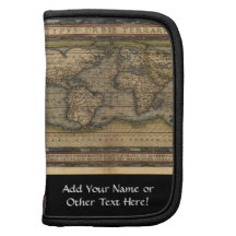 Vintage World Map Atlas Historical Design Planner
