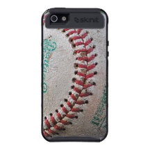 Vintage Worn Baseball Case For iPhone 5