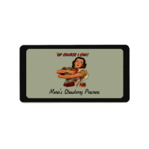 Vintage WW2 Victory Garden Canning Label