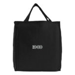 Vintage Year embroidered bags