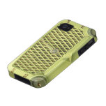 Vintage Yellow Metal Radio iPhone 4/4S Cases