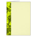 Vintage Yellow Violets Greeting Cards