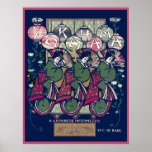 Vintage Yokohama Music Sheet Posters