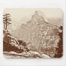 Vintage Yosemite National Park Mousepads
